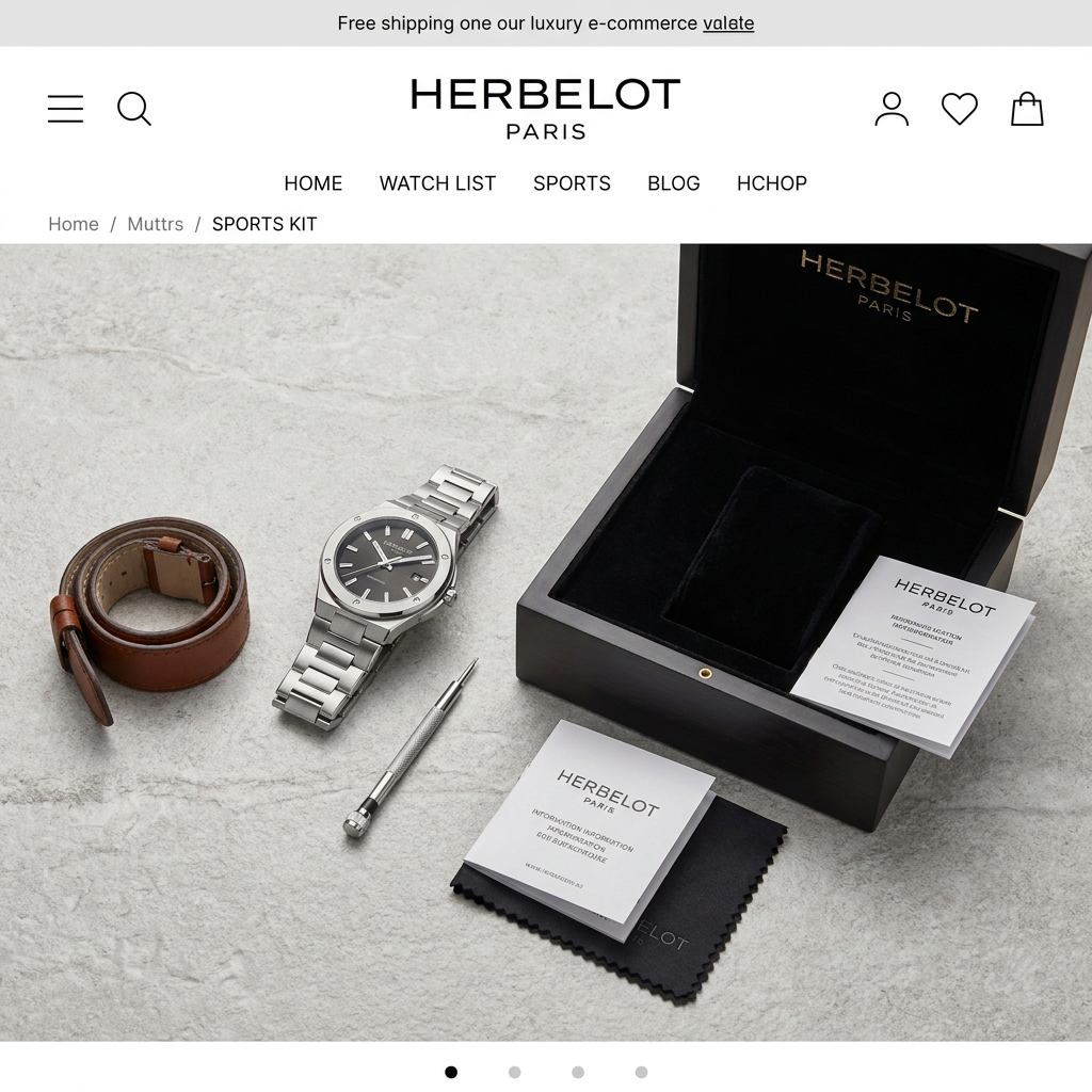 Kit Herbelot Sports — Vue frontale
